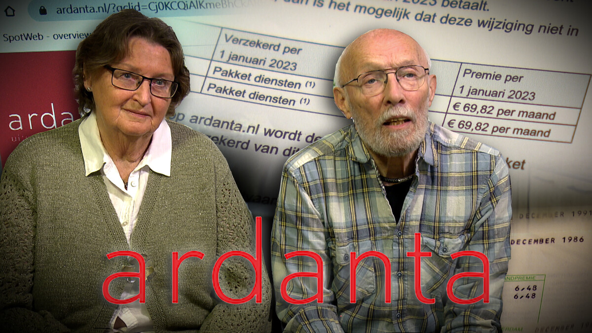 Uitzending: Klachten over premie-explosie Ardanta